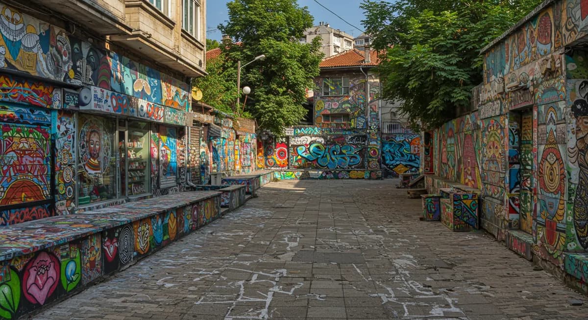 Burgas: Street Art & Creative Spaces