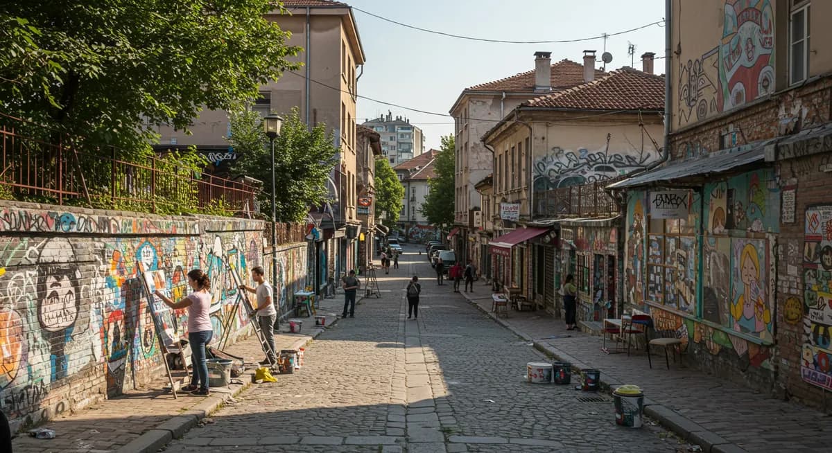 Sofia Street Art: Creative Spaces