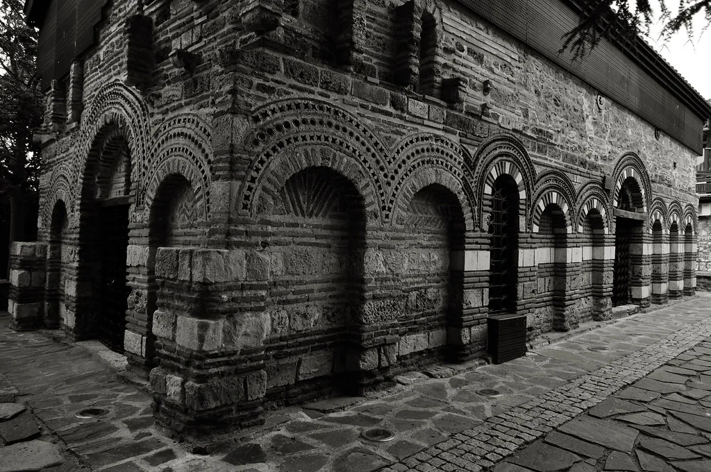 Nessebar -St. Paraskeva Church [13th century] in Burgas, Bulgaria