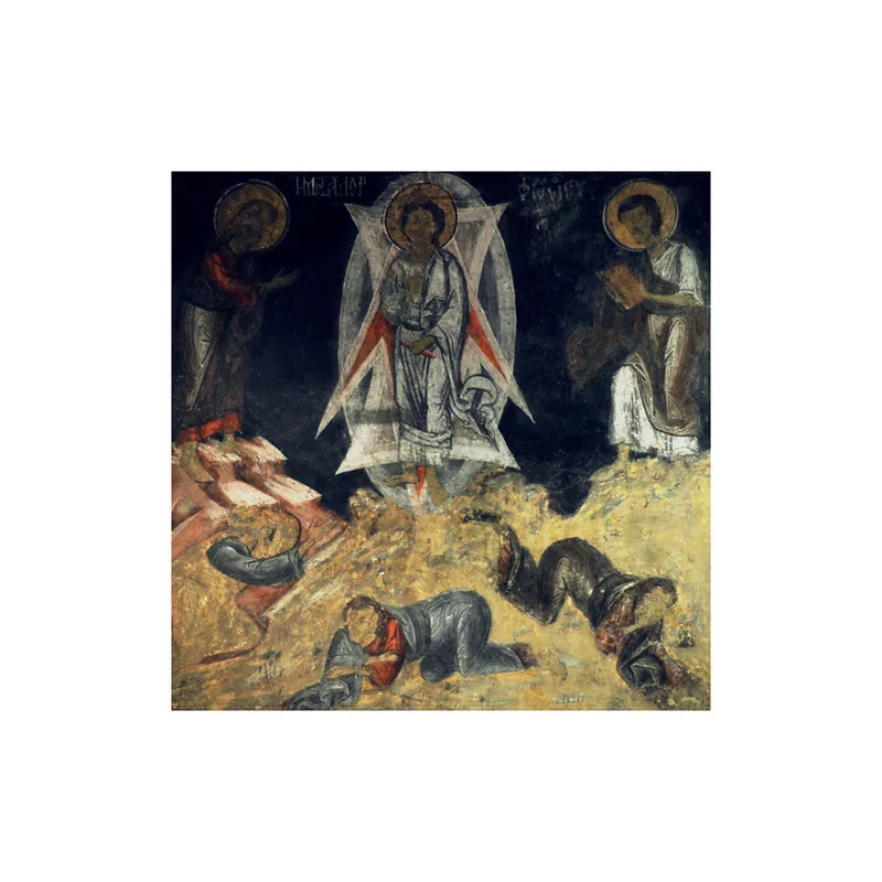 Transfiguration icon at The Holy Saviour Church [17th century], Nessebar, Bulgaria in Burgas, Bulgaria