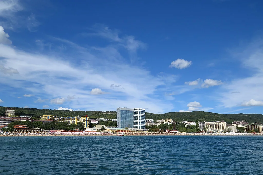 A view of the Golden Sands resort (AP4P1190) in Golden Sands, Bulgaria