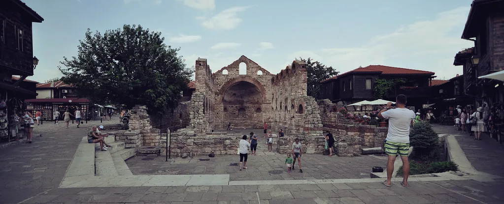 Nessebar -Hagia Sophia Church [5th century] in Nessebar, Bulgaria