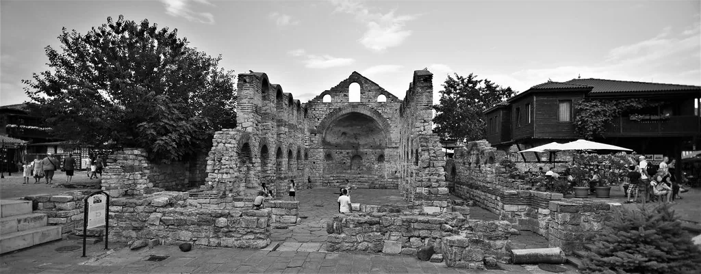 Nessebar -Hagia Sophia Church [5th century] in Nessebar, Bulgaria