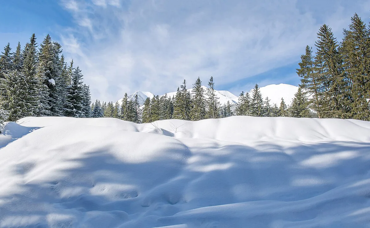 Snow-covered Bansko Old Town in winter, Bulgaria — 1