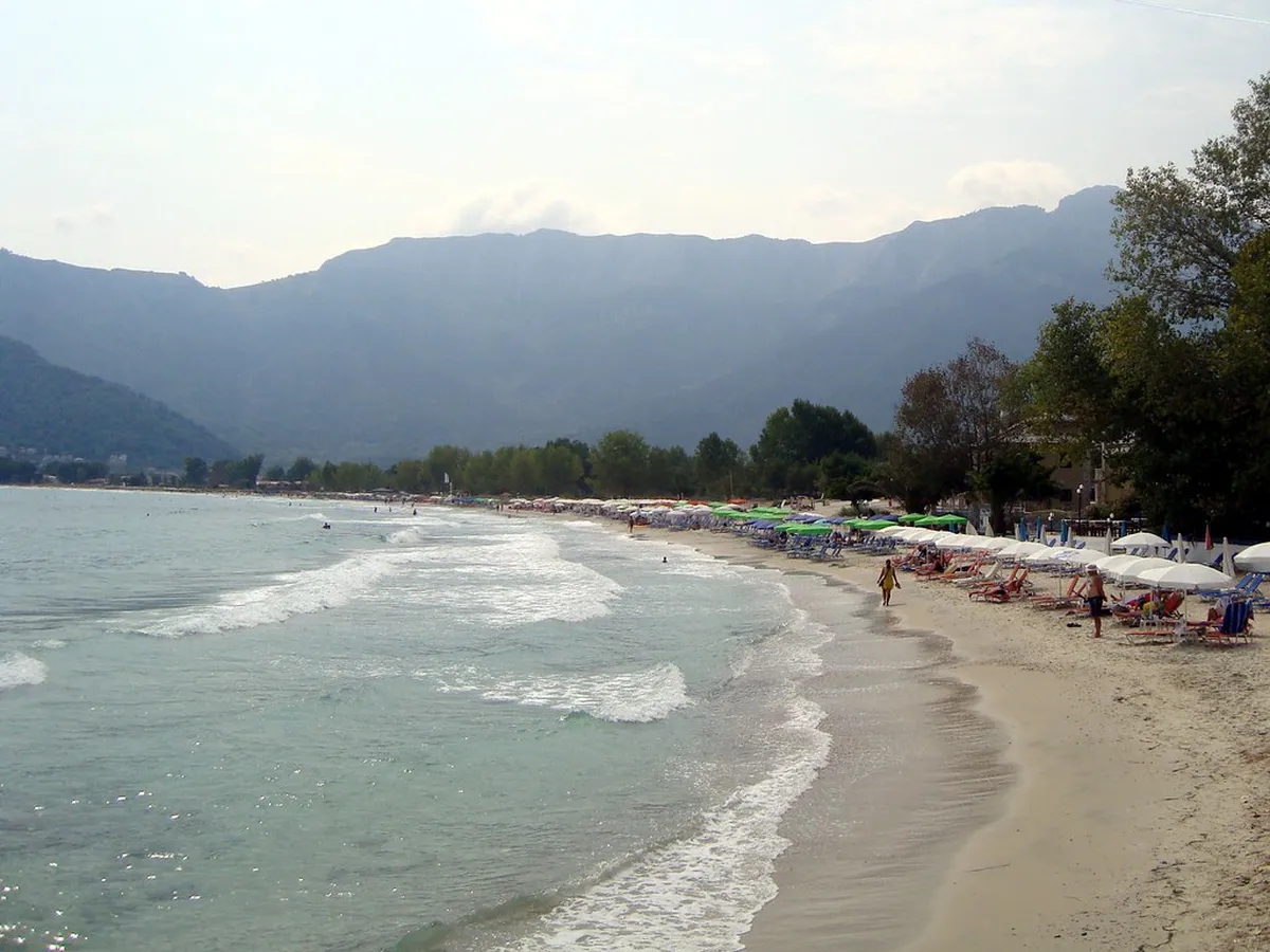 Sunny Beach, Bulgaria — golden sand beach