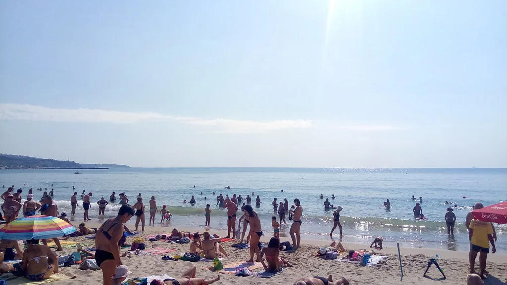On the Beach, Varna in Varna, Bulgaria