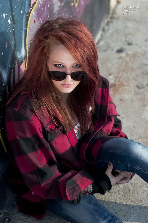 Grunge Portrait in Varna, Bulgaria