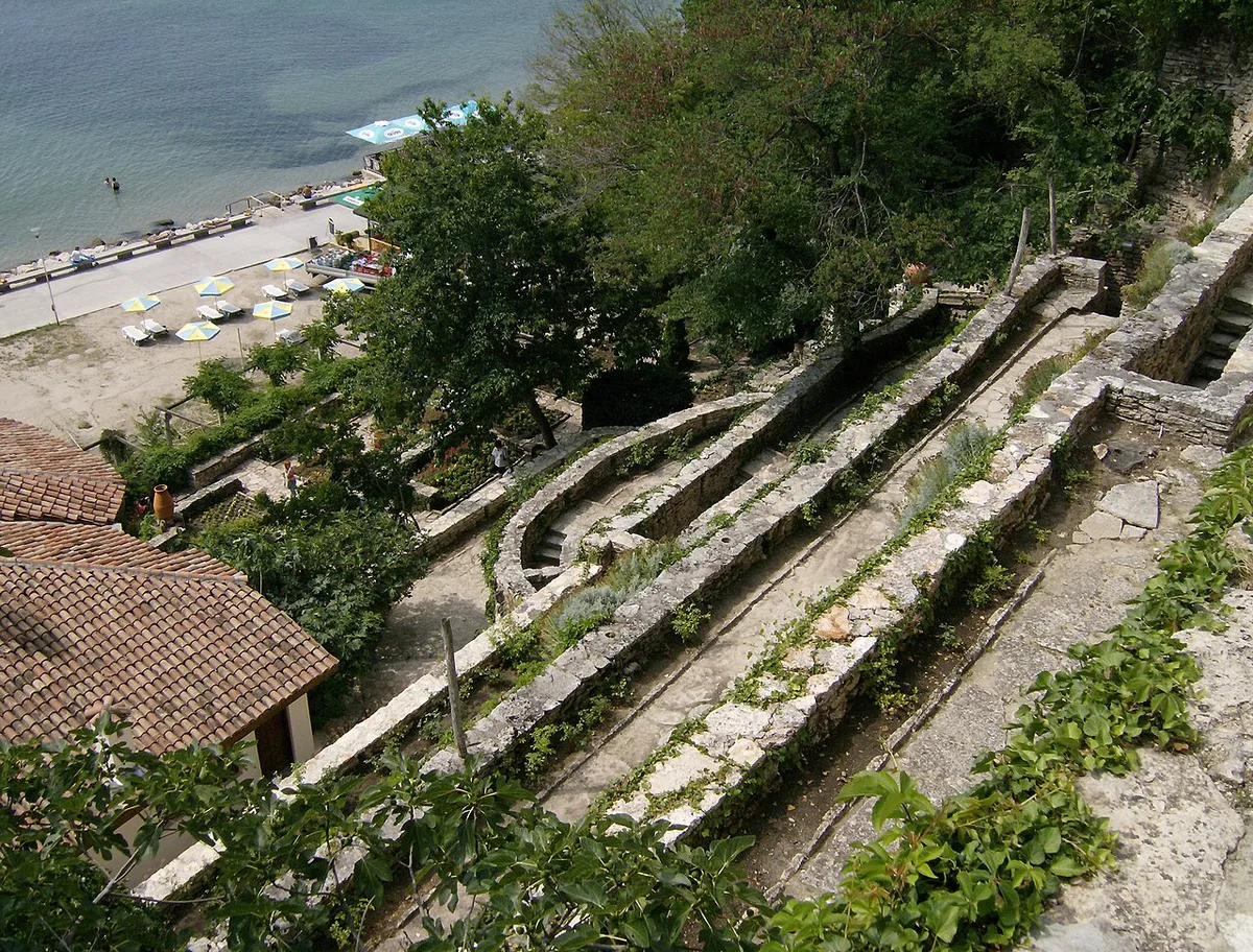 Balchik coast and gardens in Bulgaria — 2