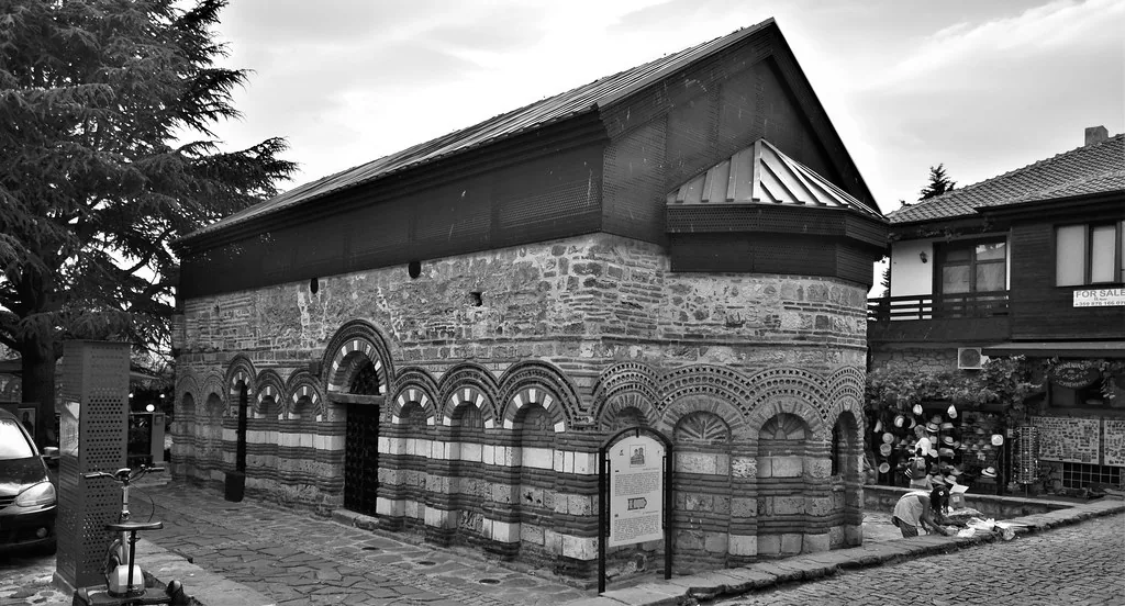 Nessebar -St. Paraskeva Church [13th century] in Burgas, Bulgaria