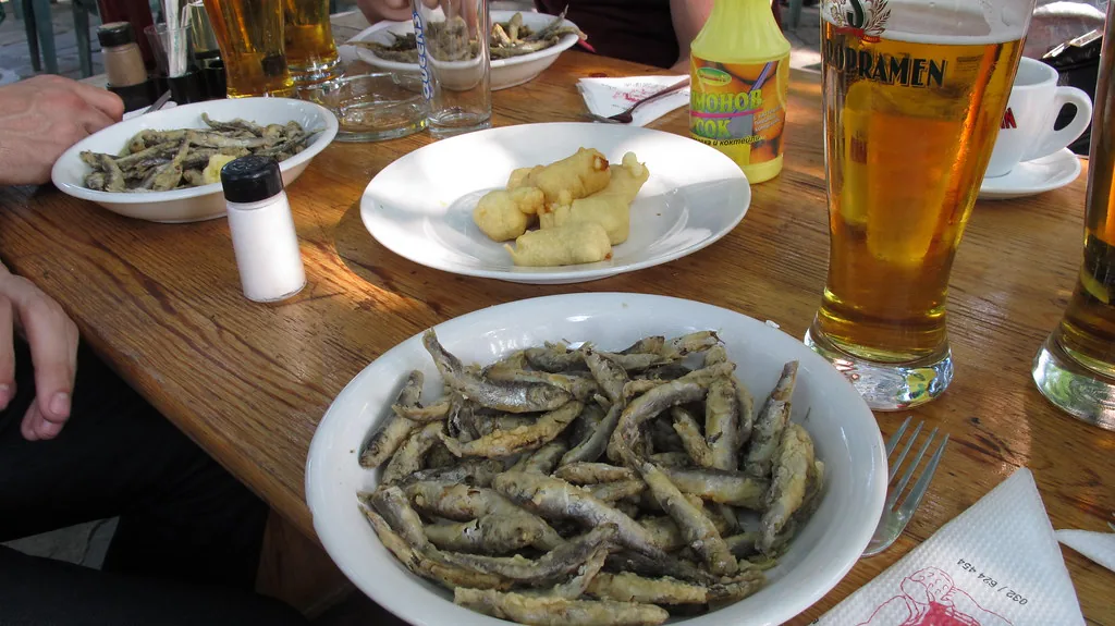pescaito frito in Plovdiv, Bulgaria