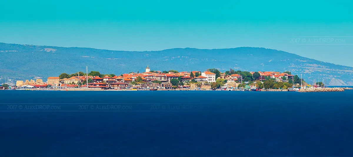 Nesebar old town on the Black Sea coast