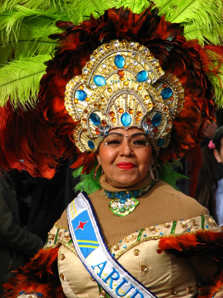 Colourful Bulgarian folklore crafts and traditional dress