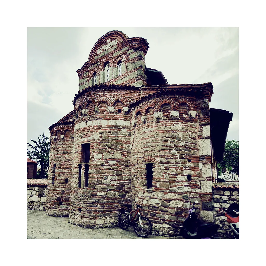 Nessebar -St. Stephen Church [11th to 13th century] in Burgas, Bulgaria