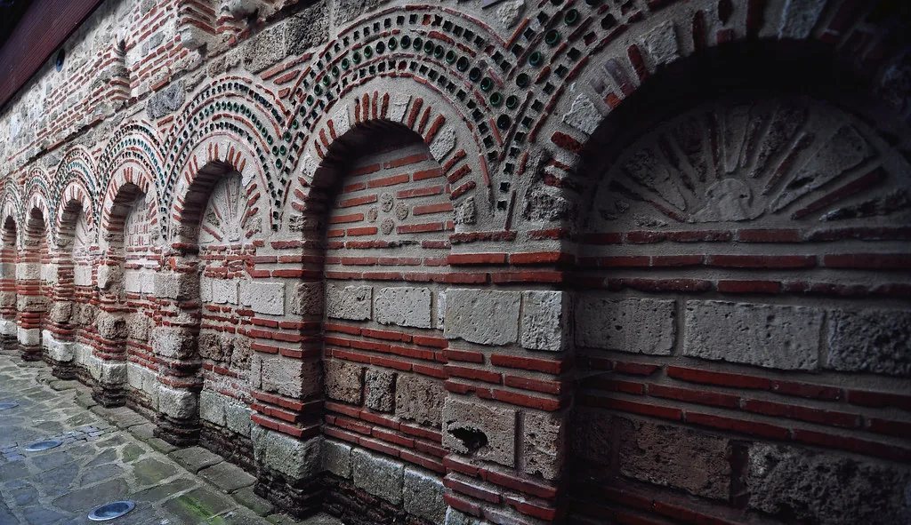 Nessebar -St. Paraskeva Church [13th century] in Burgas, Bulgaria