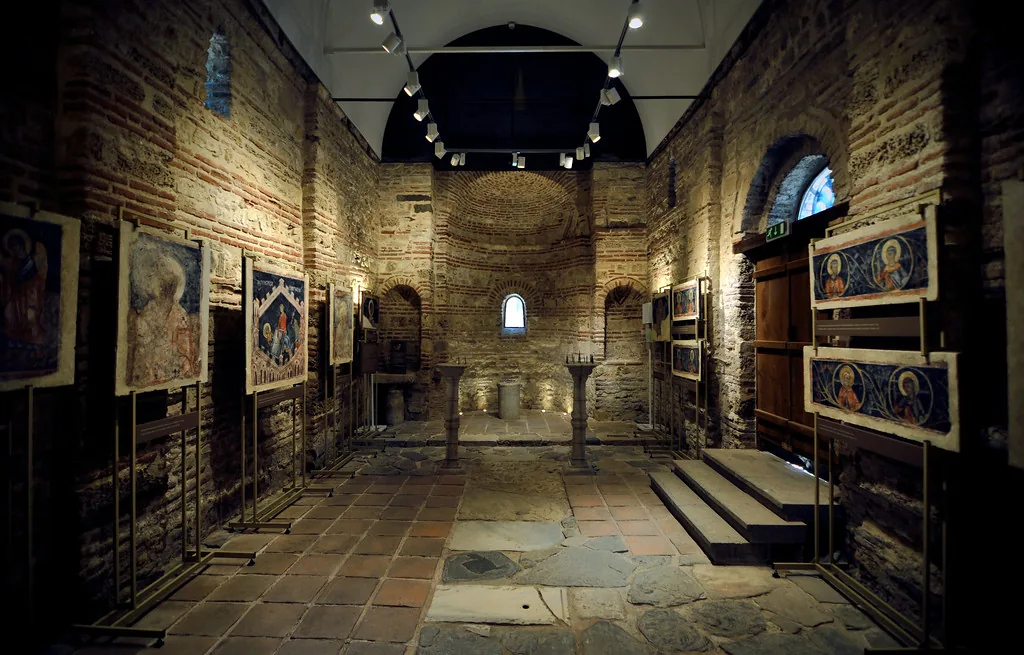 Nessebar -St. Paraskeva Church [13th century] in Burgas, Bulgaria