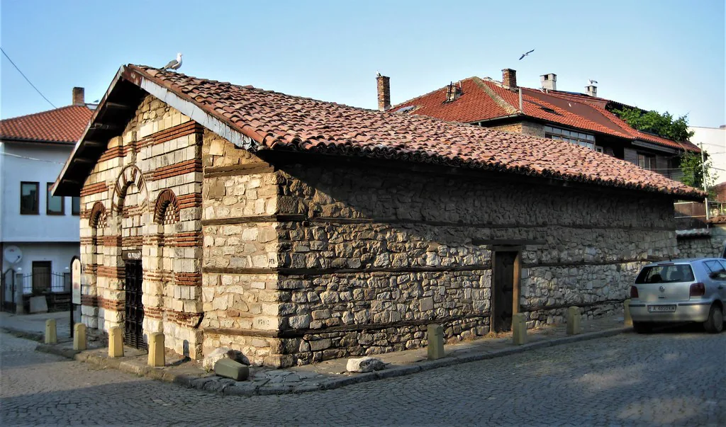 Nessebar -St. Theodore Church [13th century] in Burgas, Bulgaria