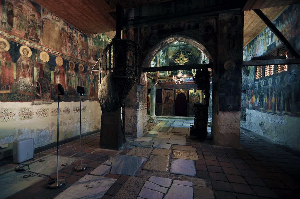 Nessebar -St. Stephen Church [11th to 13th century] in Burgas, Bulgaria