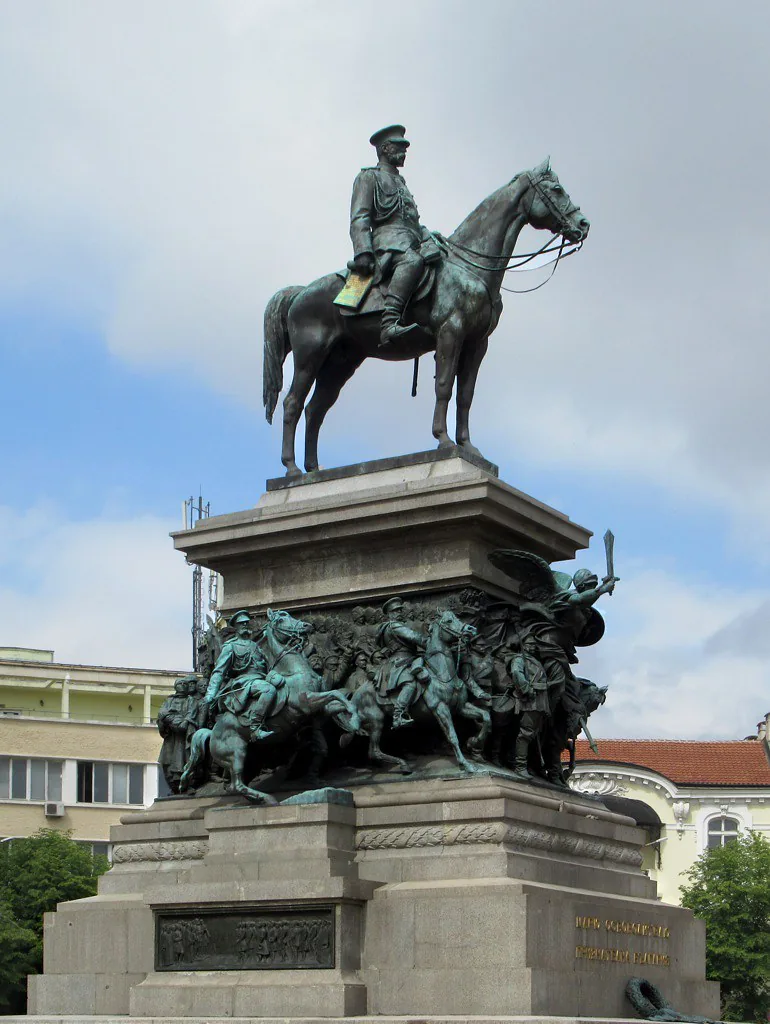 Statue of Alexander II in Sofia, Bulgaria