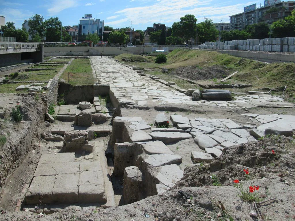 Roman Forum in Plovdiv, Bulgaria