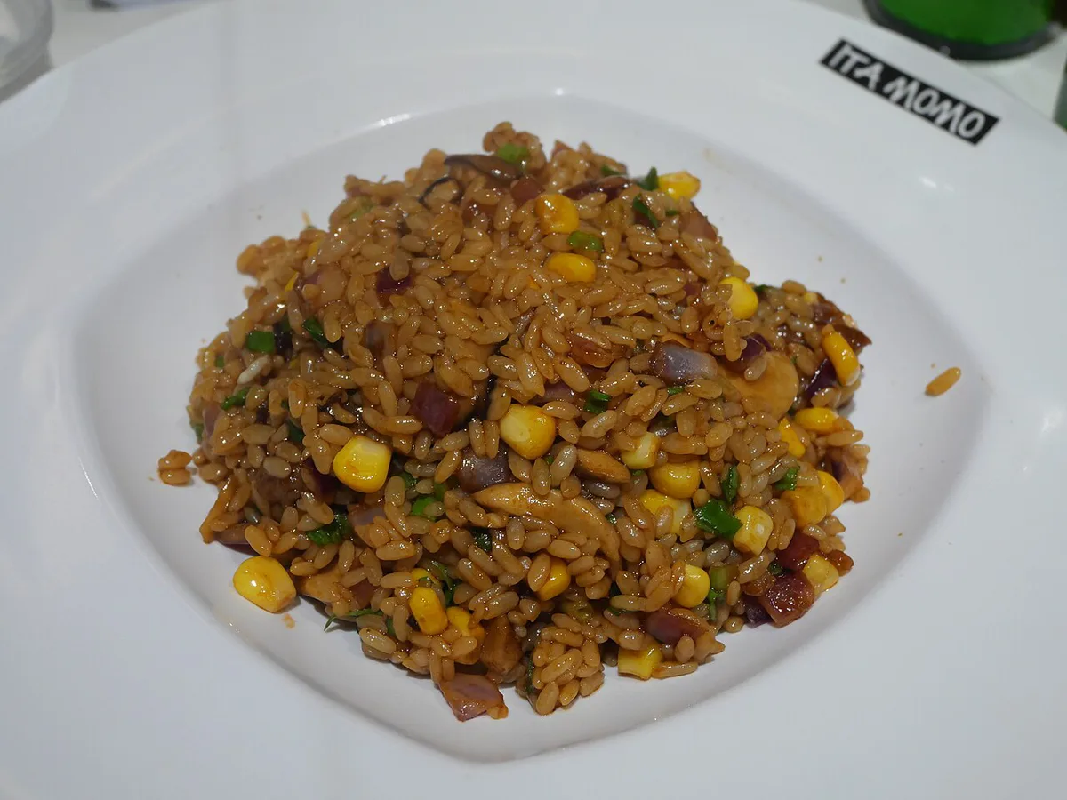 Beef fried rice in itamomo — 2