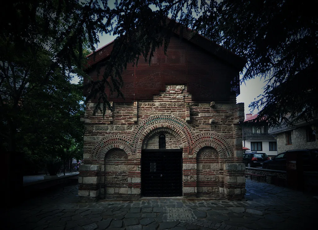 Nessebar -St. Paraskeva Church [13th century] in Burgas, Bulgaria