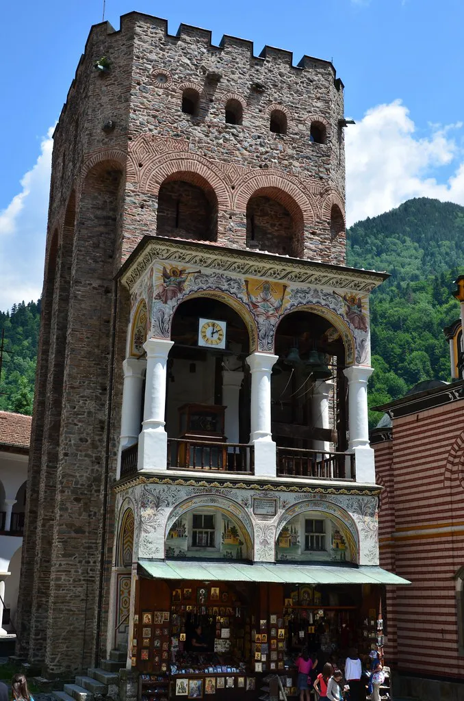 Hrelyo's Tower, the monastery's oldest structure