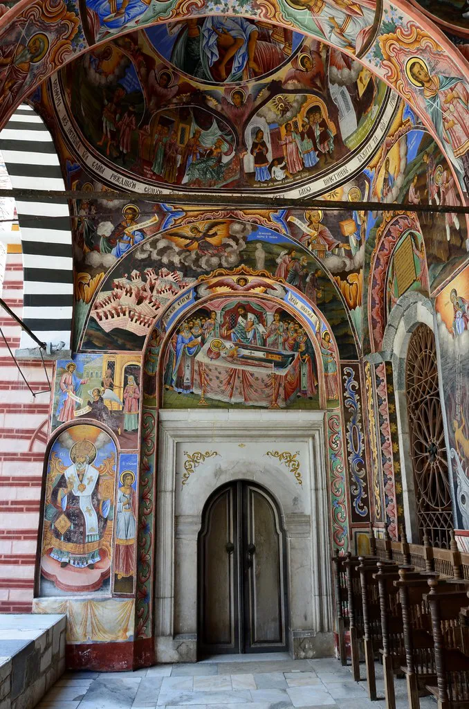 The Church of the Nativity at the heart of the complex
