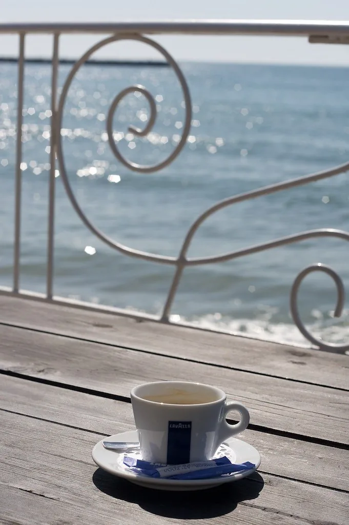Morning Coffee in Varna, Bulgaria