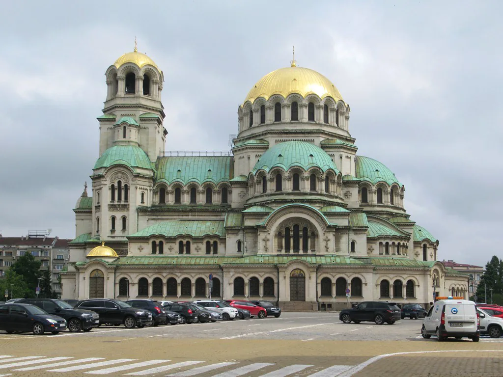 Alexander Nevsky Cathedral Church in Sofia, Bulgaria