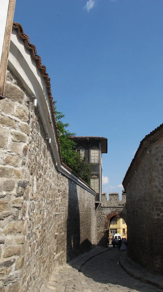 Plovdiv walls in Plovdiv, Bulgaria