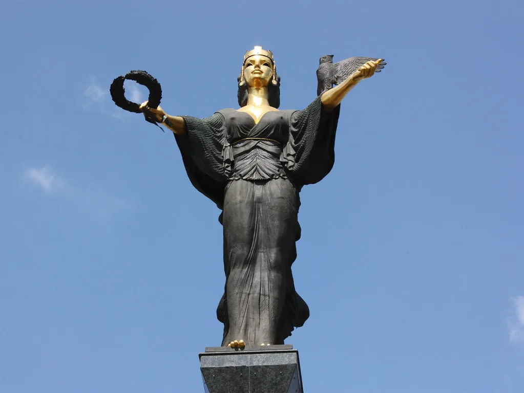 Saint Sofia Statue in Sofia, Bulgaria