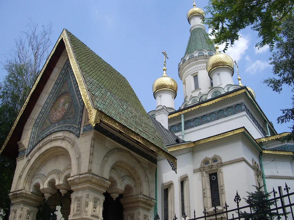 Russian Orthodox Church in Sofia, Bulgaria