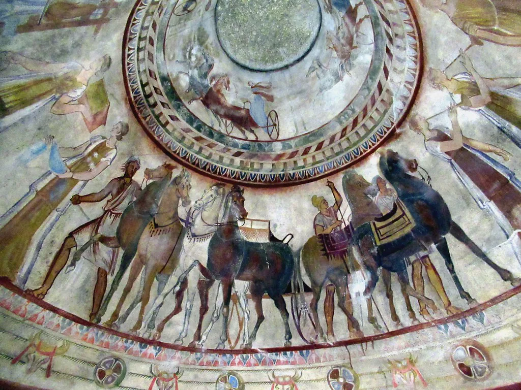 Thracian Tomb in Kazanlak, Bulgaria