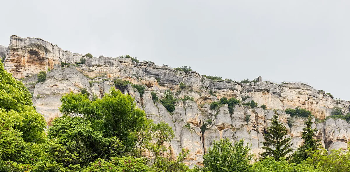 Madara Rider rock relief carved into the cliff near Shumen, Bulgaria — 2