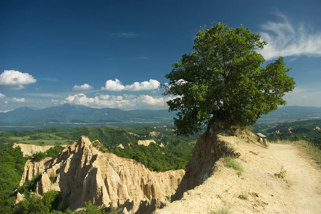 Melnik sandstone earth pyramids — 2