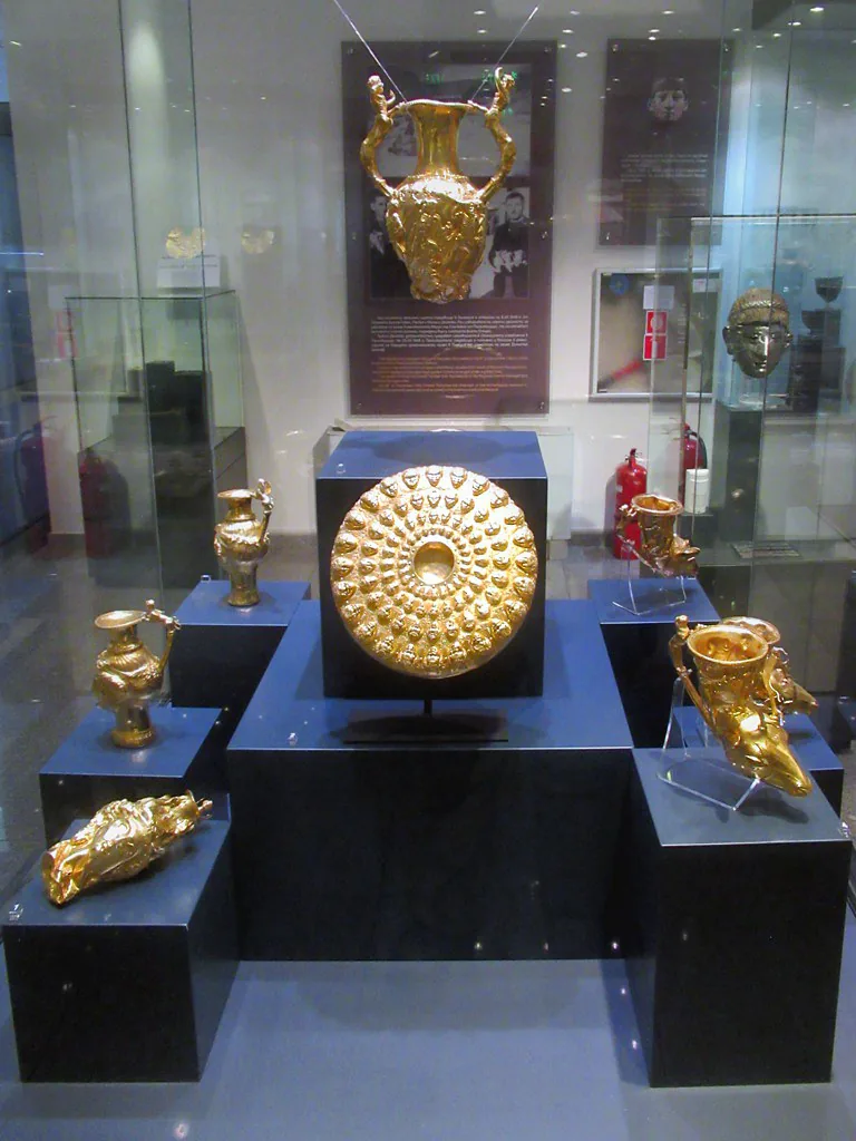 Panagyurishte Gold Treasure in Plovdiv, Bulgaria