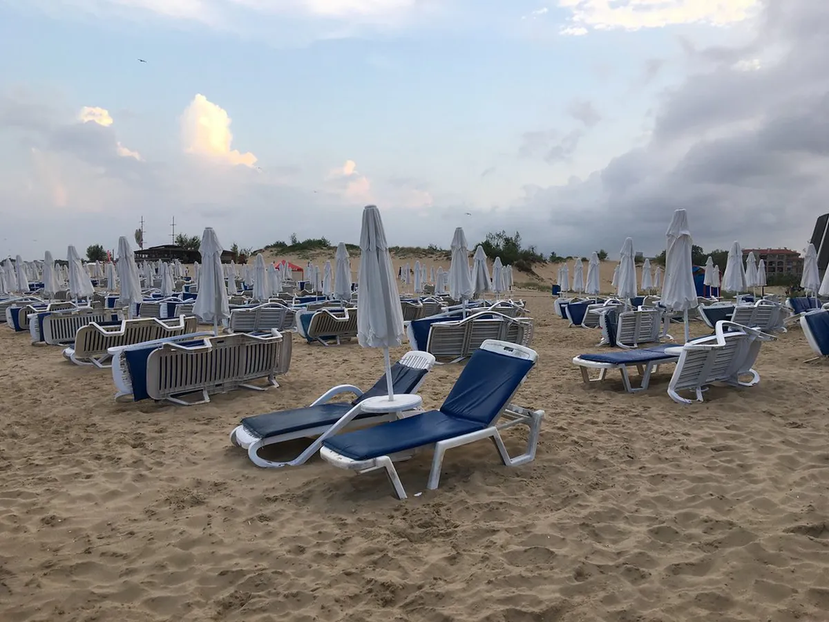 Sunny Beach Bulgaria sand — nessebar beaches