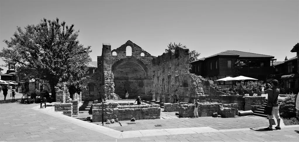 Nessebar -Hagia Sophia Church [5th century] in Nessebar, Bulgaria