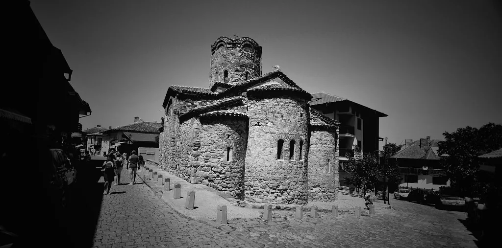 Nessebar -St. John the Baptist Church [10th century] in Nessebar, Bulgaria
