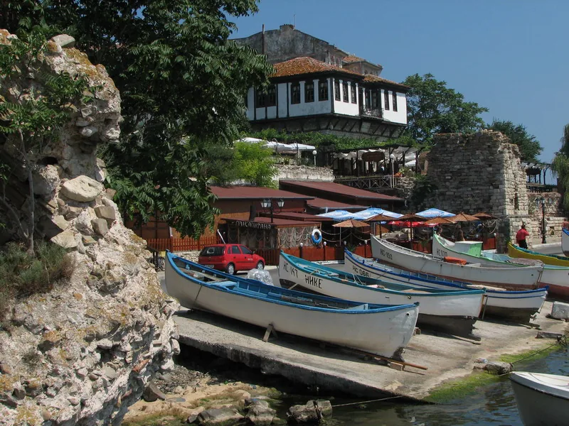 Waiting for the Fishermen in Nessebar, Bulgaria