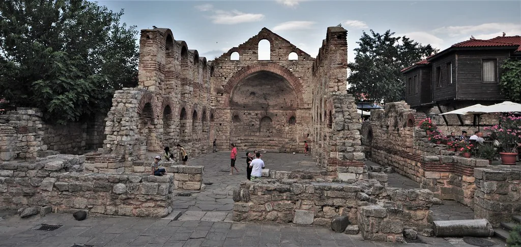 Nessebar -Hagia Sophia Church [5th century] in Nessebar, Bulgaria