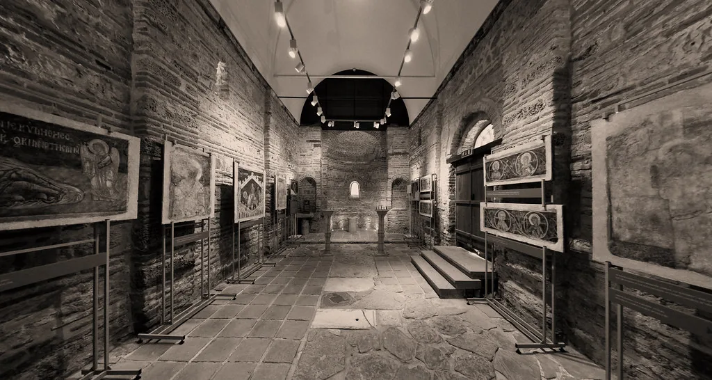 Nessebar -St. Paraskeva Church [13th century] in Burgas, Bulgaria
