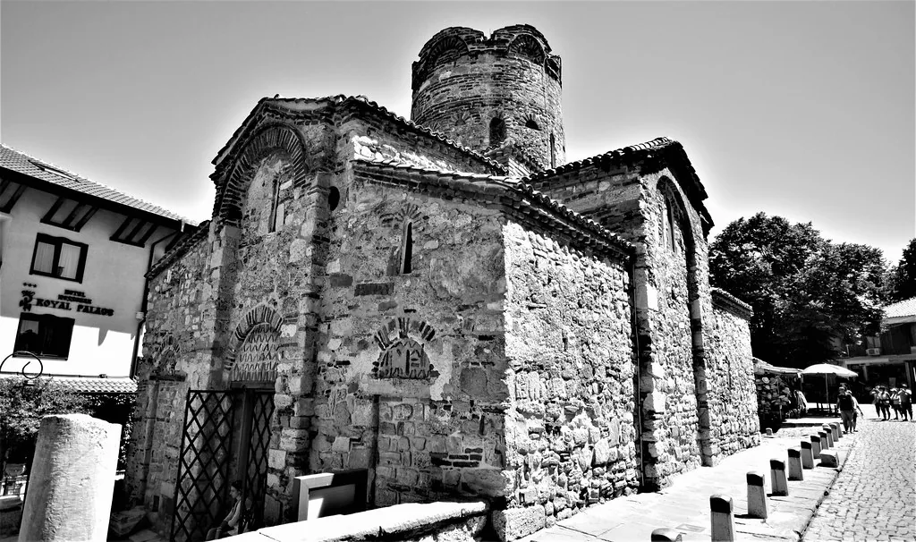 Nessebar -St. John the Baptist Church [10th century] in Burgas, Bulgaria