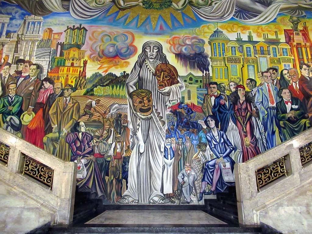 Melpomene by Yoan Leviev in Plovdiv, Bulgaria