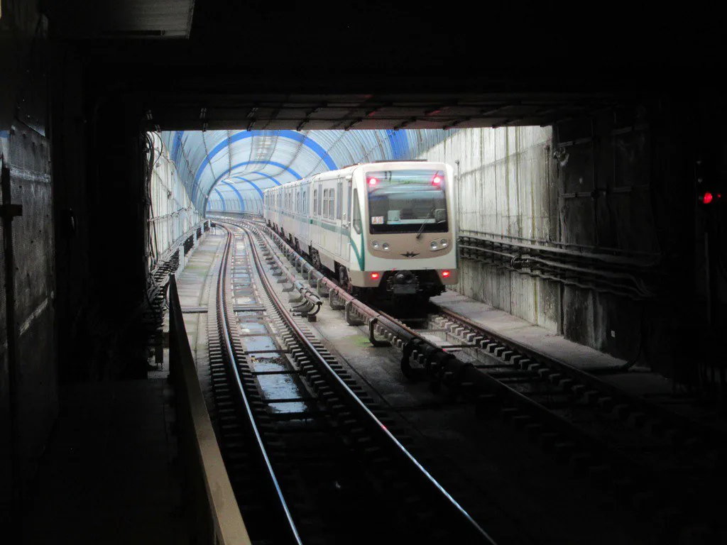 Sofia Metro in Sofia, Bulgaria