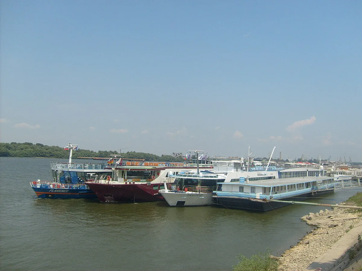Danube riverfront at Ruse, Bulgaria — 2