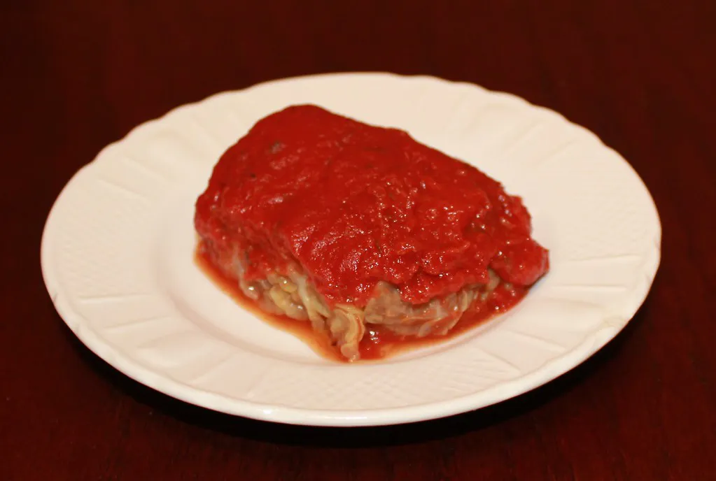 Sarmi, stuffed vine and cabbage leaves