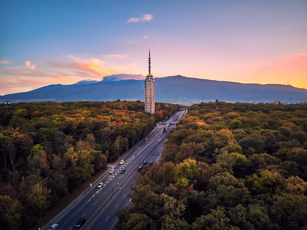 Sofia TV-Tower in Sofia, Bulgaria