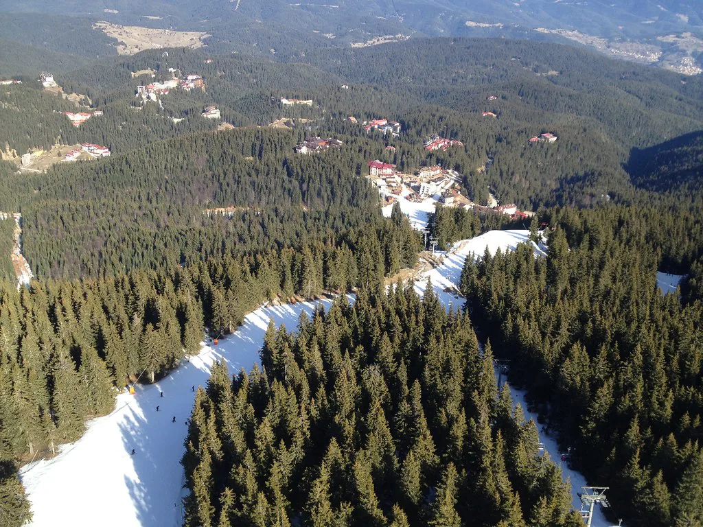 Snowboarding in Pamporovo, Bulgaria in Pamporovo, Bulgaria