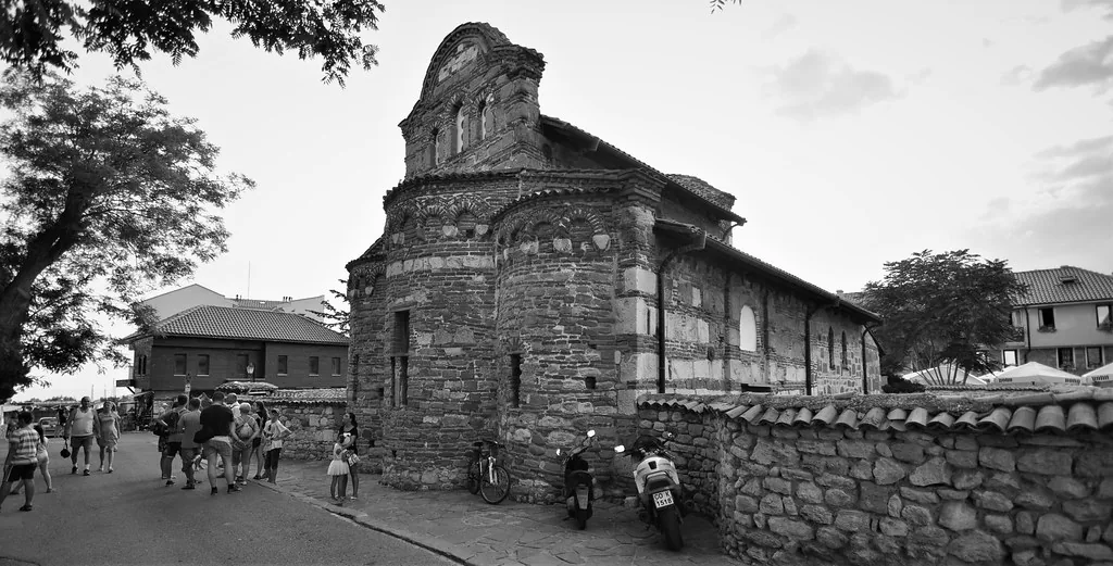 Nessebar -St. Stephen Church [11th to 13th century] in Burgas, Bulgaria